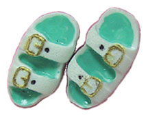 Dollhouse Miniature Sandals/Assorted Colors
